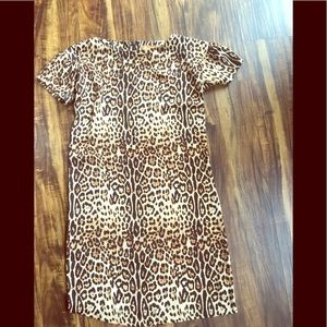 Joe Fresh Leopard Print Dress -XSP